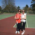 Leisure courses - students playing Tennis